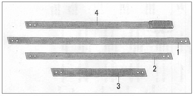 Комплект подвесных пластин К 527: купить в Ростове-на-Дону
