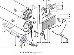 Звездочка натяжная СММ 28.100: купить в Ростове-на-Дону