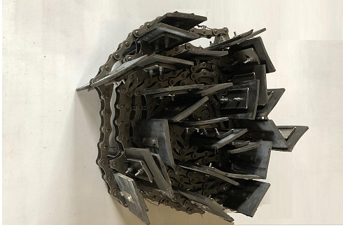 Цепь загрузчика ЗП 02.060 (27 скр, t=38.0), L=8208: купить в Ростове-на-Дону