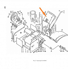Труба (длинная) с тягой ЗА 03.070 "а": купить в Ростове-на-Дону