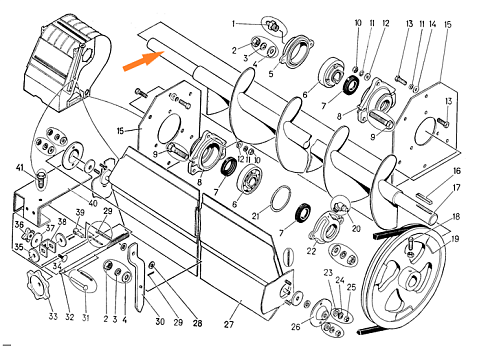 Шнек отходов МПО-50.04.090: купить в Ростове-на-Дону