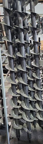 Шнек вторичной аспирации К 527, К 547 (мал цапфа левый): купить в Ростове-на-Дону