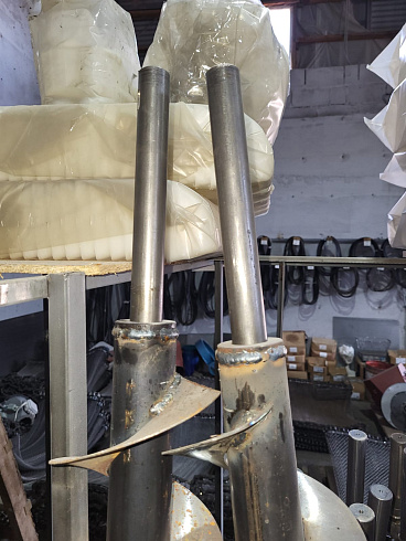 Шнек первичной аспирации К 527, К 547 (длинная цапфа, правый.): купить в Ростове-на-Дону