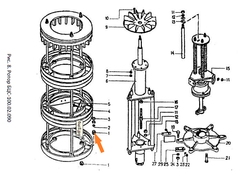 Втулка А1-БЦС-100.02.019 (МЗП 50.32.003): купить в Ростове-на-Дону
