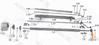 Втулка питающего вала (Треугольный большой): купить в Ростове-на-Дону