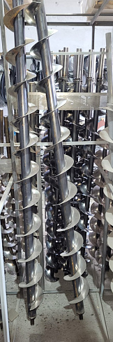 Шнек первичной аспирации К 527, К 547 (длинная цапфа, правый.): купить в Ростове-на-Дону