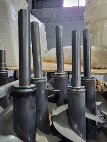 Шнек вторичной аспирации К 527, К 547 (мал цапфа левый): купить в Ростове-на-Дону