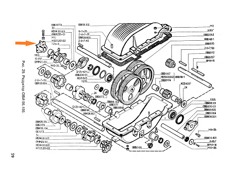 Звездочка Н 023.201-02/ОВБ 1045 (Z=7, ф=30): купить в Ростове-на-Дону