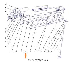Шнек СВУ 60.10.030: купить в Ростове-на-Дону