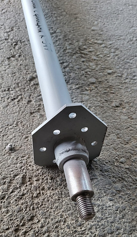 Вал нижнего решетного стана с фланцами К 547: купить в Ростове-на-Дону