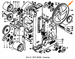 Шкив МСУ 08.101: купить в Ростове-на-Дону