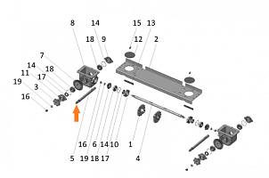 Вал А 100-03.14 (ЗП 02.616): купить в Ростове-на-Дону