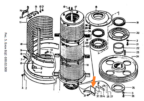 Лопатка БЦС 100.02.102 (бол.): купить в Ростове-на-Дону