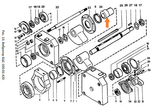 Эксцентрик А1-БЦС-100.02.422: купить в Ростове-на-Дону