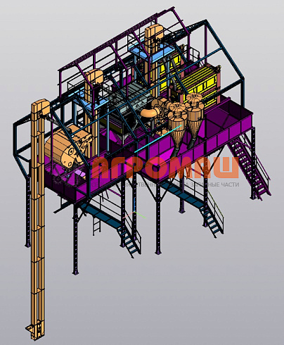 Машина предварительной очистки МПО-100: купить в Ростове-на-Дону