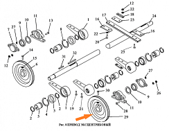 Шкив ЗВТ 86.102 (3-х руч. D=260) стар.: купить в Ростове-на-Дону