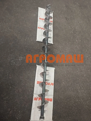 Шнек выгрузной М-20КП-120-40-00СБ (вал шнека верхний L=2030 мм): купить в Ростове-на-Дону