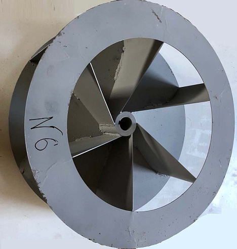 Рабочее колесо вентилятора Р8-УЗКМ-50 диам. 600 мм., ступица 38: купить в Ростове-на-Дону