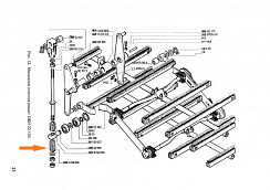Пружина ЗВТ 02.625 (ЗАВ 10.58.604): купить в Ростове-на-Дону