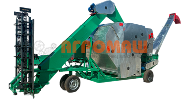 Мобильный зерноочистительный комплекс МЗК-100М цинк: купить в Ростове-на-Дону