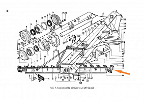 Цепь питателя ЗП 02.090 (16 скр., t=38.0),L=4864: купить в Ростове-на-Дону