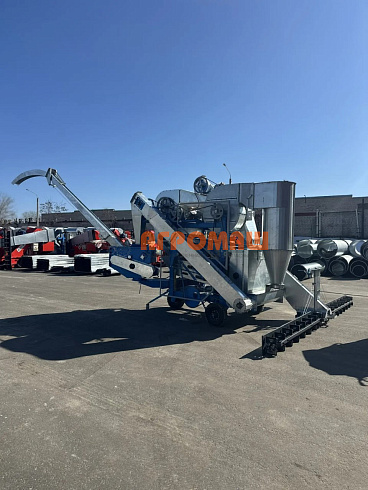 Очиститель вороха самопередвижной ОВС-25 цинк с циклоном и триммером: купить в Ростове-на-Дону