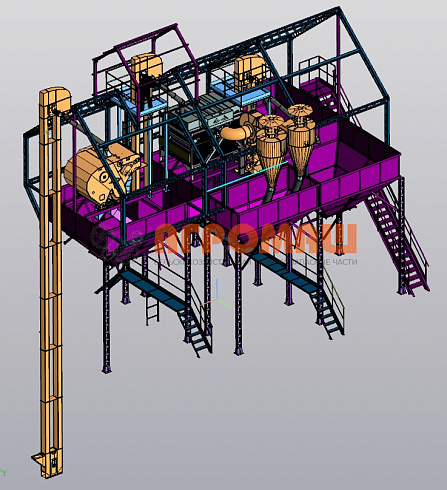 Воздушно-решетная машина ВРМ-70: купить в Ростове-на-Дону