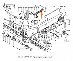 Транспортер цепной МСУ 02.020 (120*71 L= 8664 мм): купить в Ростове-на-Дону