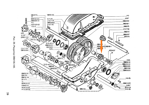Шестерня ЗА 07.601 (ОВБ6111А z=17 блок ЗП 07.040): купить в Ростове-на-Дону