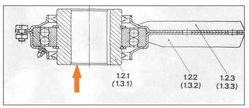 Эксцентрик главного вала К527/547: купить в Ростове-на-Дону
