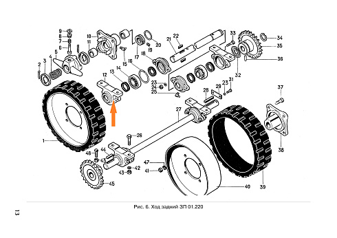 Корпус подшипника Н 026.058 (под 11206) ф =30: купить в Ростове-на-Дону