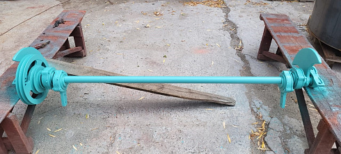 Вал привода решетного стана К-547, К-527 (в сборе): купить в Ростове-на-Дону