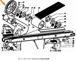 Шкив МСУ 03.103-01 ф=25 ф=290 руч в(б) (ПС-10.09.010): купить в Ростове-на-Дону