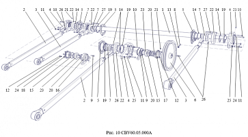 Вал главный СВУ 60.05.000А (в сборе): купить в Ростове-на-Дону