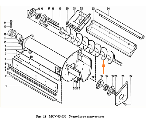 Шнек МСУ 03.050: купить в Ростове-на-Дону
