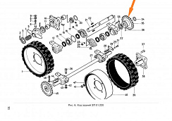 Звездочка ЗП 01.340/01.360 (Z=25, t=19,05): купить в Ростове-на-Дону