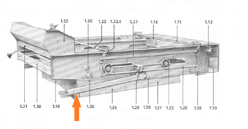 Шатун верхнего решетного стана К 547 с сайлентблоком: купить в Ростове-на-Дону