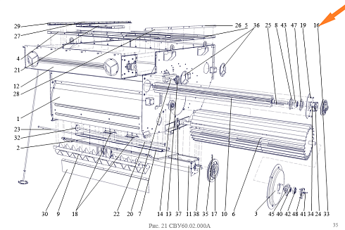 Шкив СВУ 60.02.102 (ОВИ 00103 ф=25мм. В(Б)): купить в Ростове-на-Дону