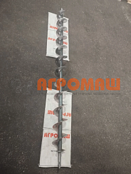 Шнек выгрузной М-20КП-120-30-00СБ (вал шнека нижний L=2122 мм): купить в Ростове-на-Дону