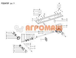 Крышка с редукторами ПЗС 100.06.030 : купить в Ростове-на-Дону