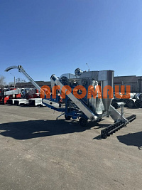 Очиститель вороха самопередвижной ОВС-25 цинк с циклоном и триммером: купить в Ростове-на-Дону