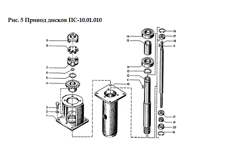 Привод дисков ПС-10.01.010: купить в Ростове-на-Дону