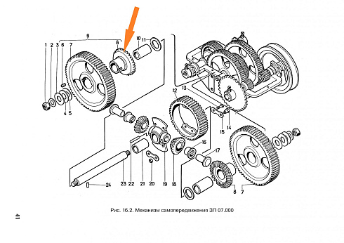 Шестерня коническая ЗМ 07.609 (в блок ЗП 07.030): купить в Ростове-на-Дону