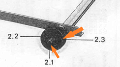 Ролик опорный К-527, К-547 С валом: купить в Ростове-на-Дону