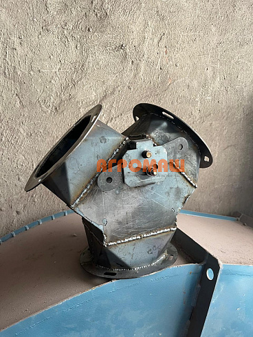 Клапан ручной симметричный ф150мм уг45гр (распределитель) : купить в Ростове-на-Дону