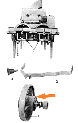 Ролик опорный триерного барабана К-531: купить в Ростове-на-Дону