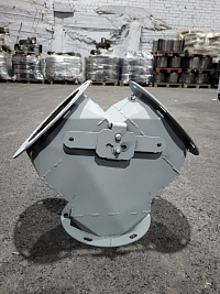 Клапан ручной симметричный ф200мм уг45гр (распределитель) : купить в Ростове-на-Дону