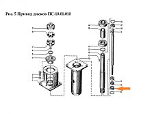Гнездо ПС-10.01.608: купить в Ростове-на-Дону