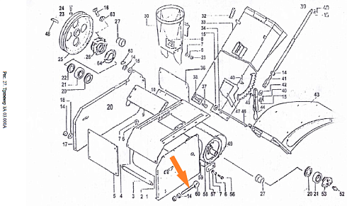 Болт натяжной ЗА 03.130 (ПЗТ 11.090): купить в Ростове-на-Дону