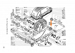 Шестерня ЗА 07.601 (ОВБ6111А z=17 блок ЗП 07.040): купить в Ростове-на-Дону